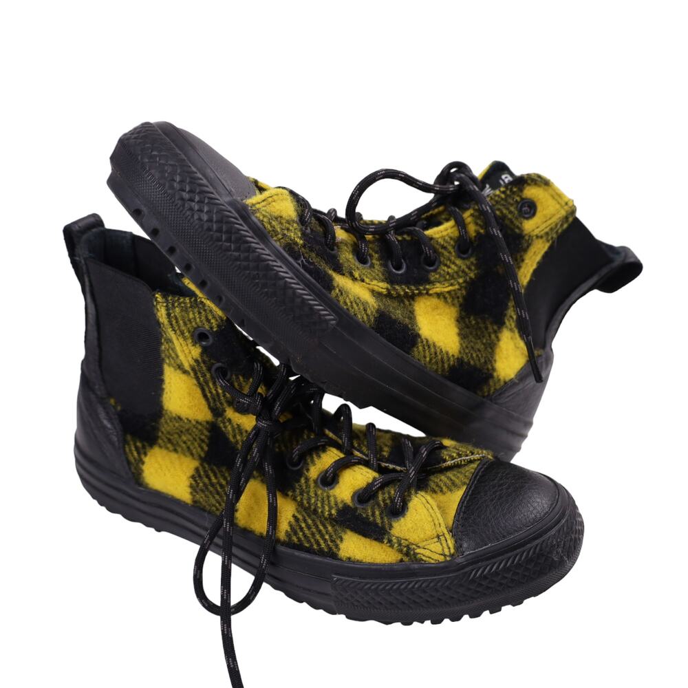 Vintage Convers x Woolrich Wool High Top Sneakers